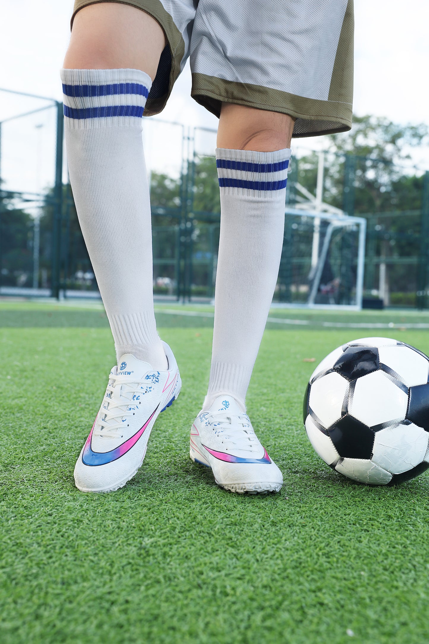 Juniors' FlashTurf Football Shoes