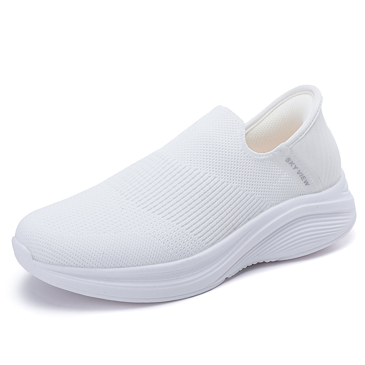 Women's Breathable Flexible Lightweight Casual Sporty Slip-Ons - B32825