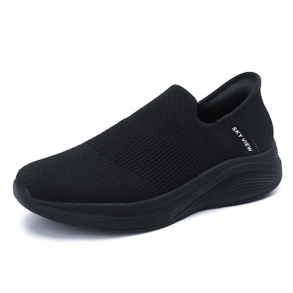 Women's Breathable Flexible Lightweight Casual Sporty Slip-Ons - B32825