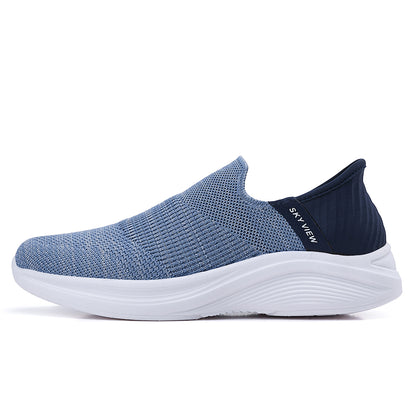 Women's Breathable Flexible Lightweight Casual Sporty Slip-Ons - B32825