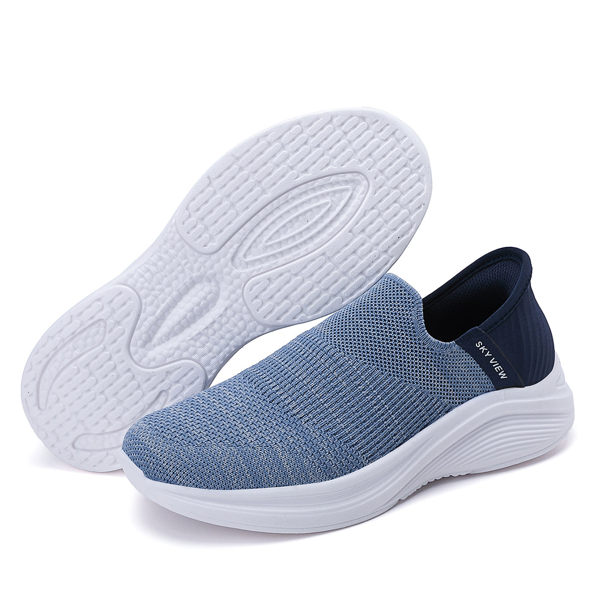 Women's Breathable Flexible Lightweight Casual Sporty Slip-Ons - B32825