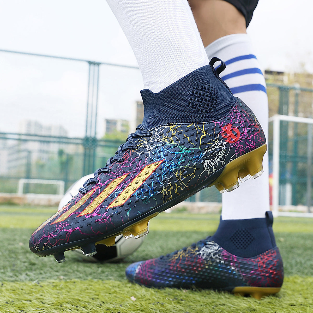 Juniors' RapidEdge Football Boots